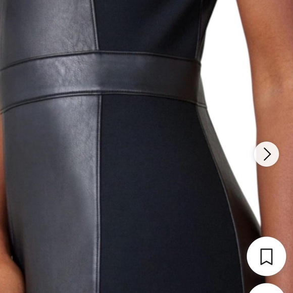 Spanx Leather-Like Dress Size Xl - Picture 4 of 13